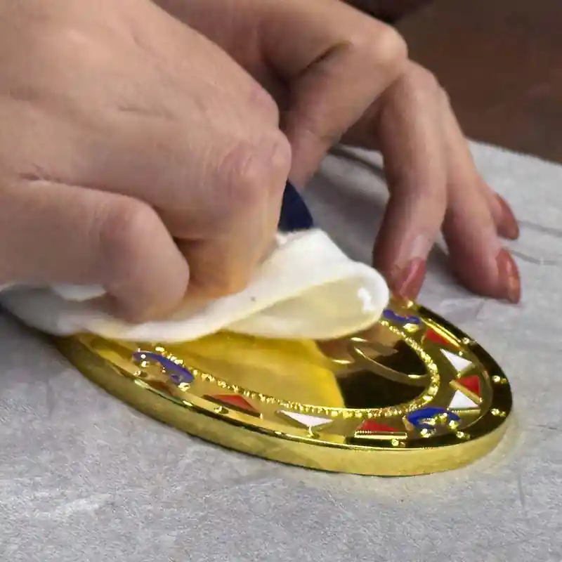 Apply protective oil