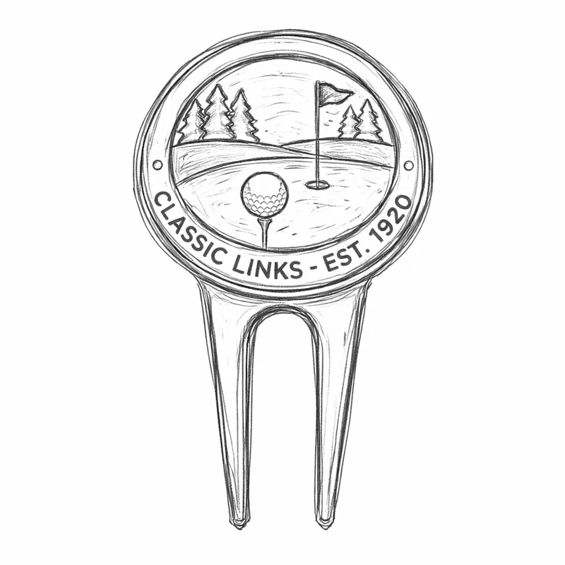divot tool sketch